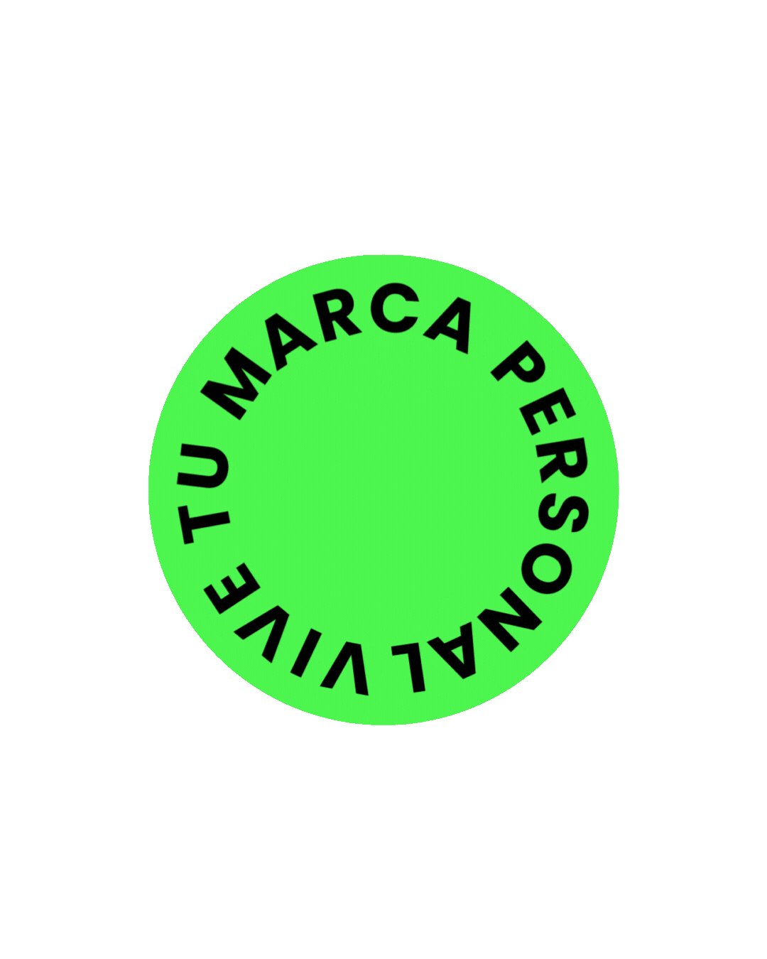 Icon circular Verde